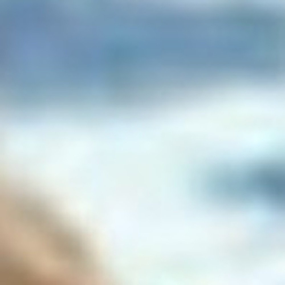 Set of Two White And Blue Solid Wood Geometric Trays With Handles