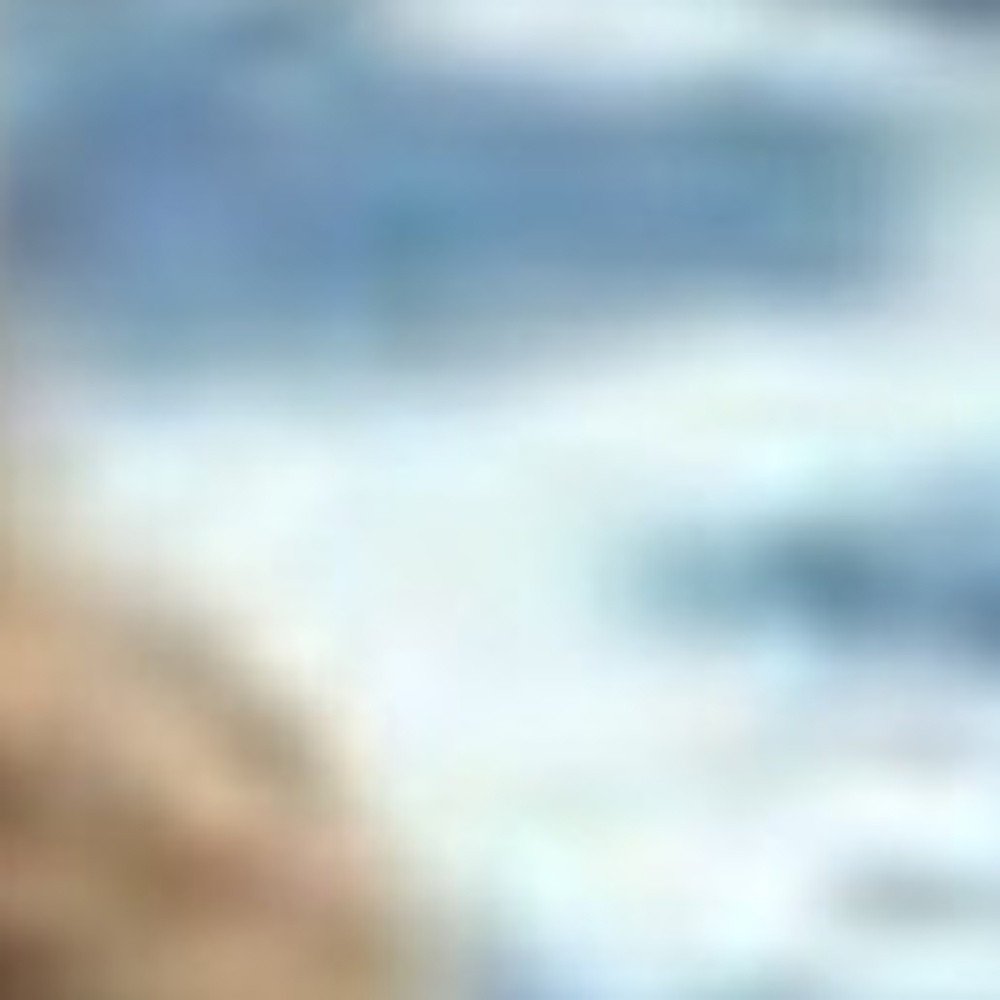 Set of Two White And Blue Solid Wood Geometric Trays With Handles