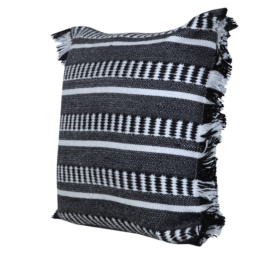 24" X 24" Tan Zippered Coastal Indoor Outdoor Throw Pillow