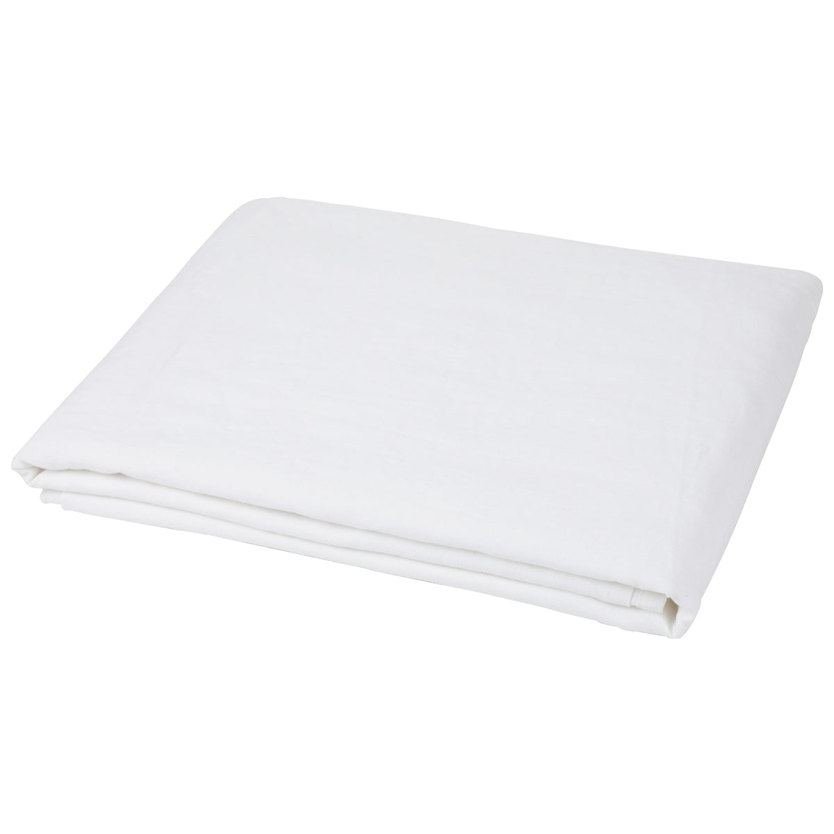 Ivory Linen King Flat Sheet