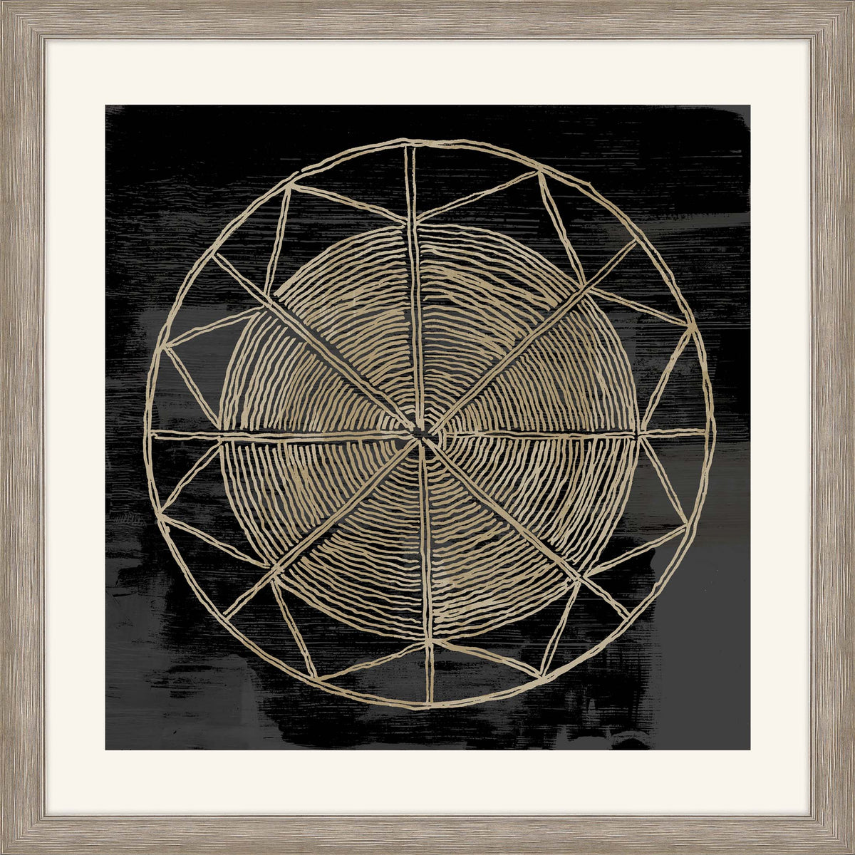 Woven Dreams I Silver Framed Print Wall Art