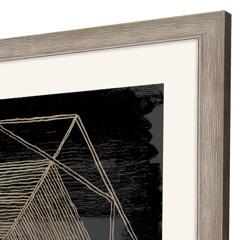 Woven Dreams II Silver Framed Print Wall Art