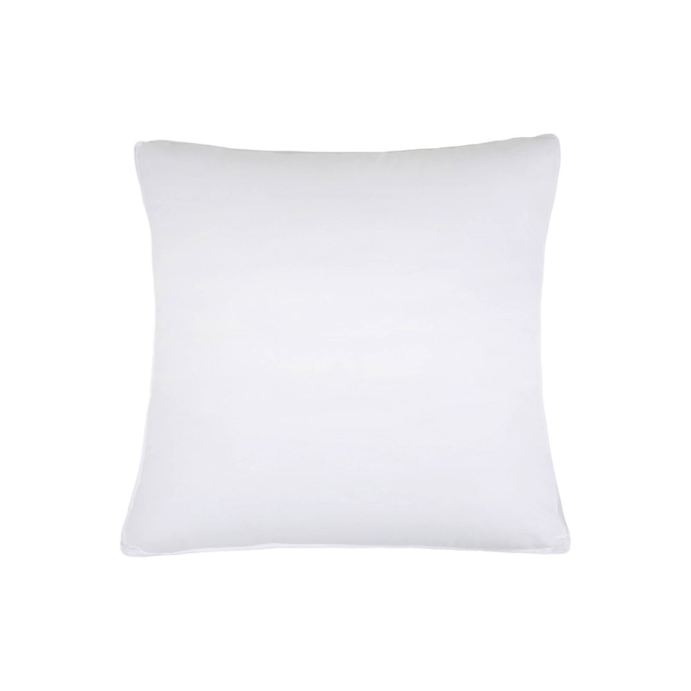 Set of Two Microfiber Down Alternative Medium Hypoallergenic European Size Bed Pillows