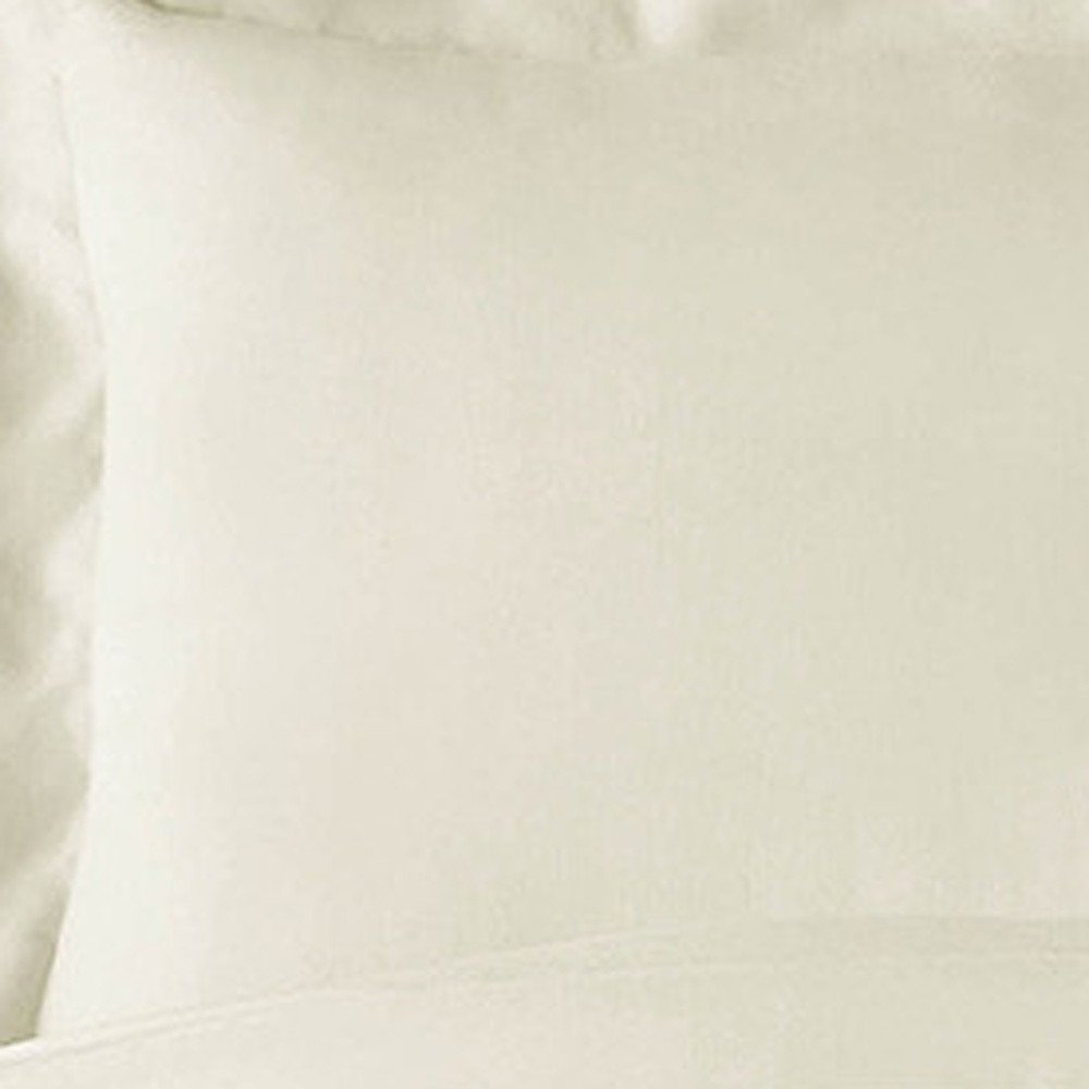 Ivory King Rayon Washable Duvet Cover Set