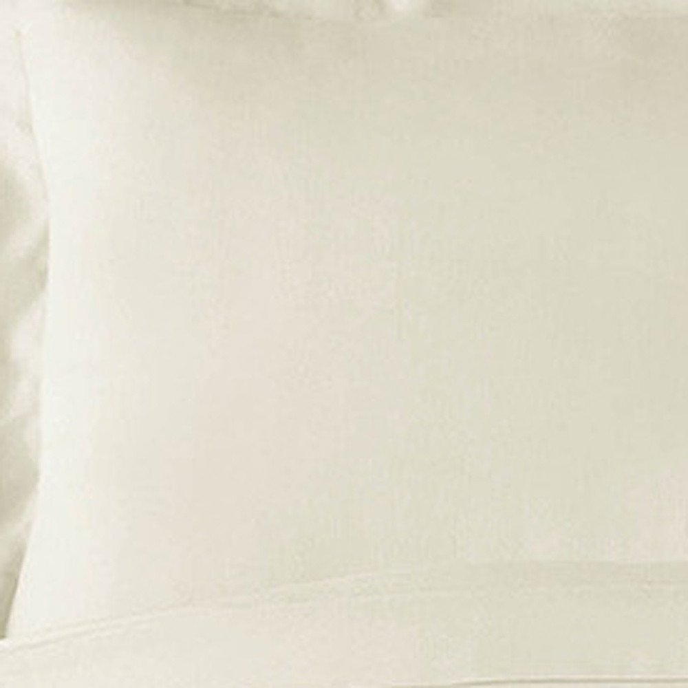 Ivory King Rayon Washable Duvet Cover Set