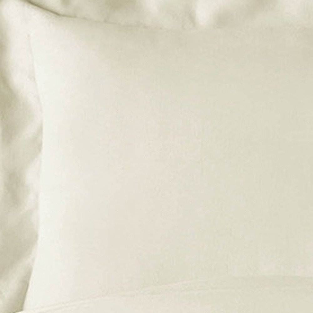 Ivory King Rayon Washable Duvet Cover Set