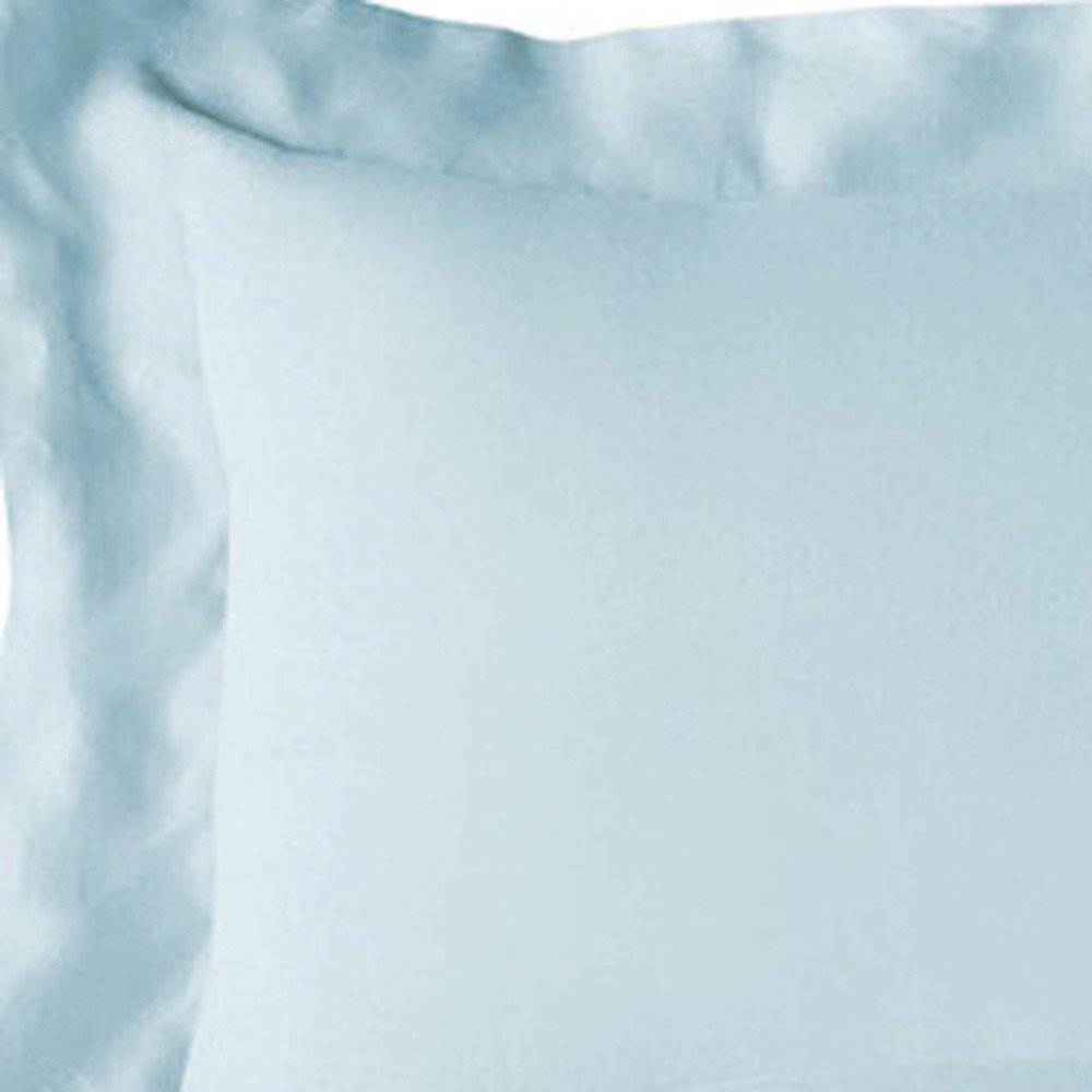 Light Blue King Rayon Washable Duvet Cover Set