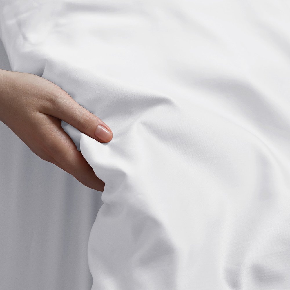 White King Rayon Washable Duvet Cover Set