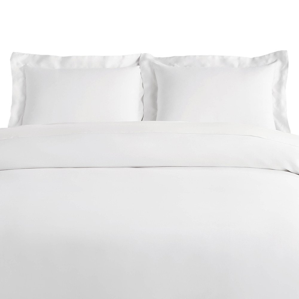 White King Rayon Washable Duvet Cover Set