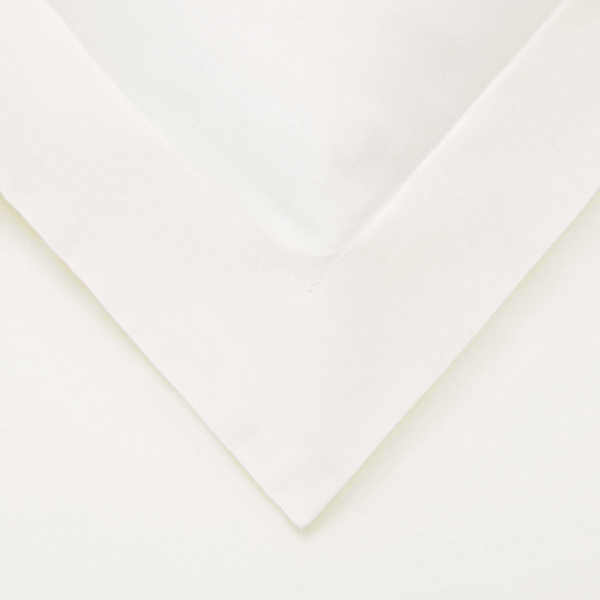 Ivory Queen Cotton Blend Washable Duvet Cover Set