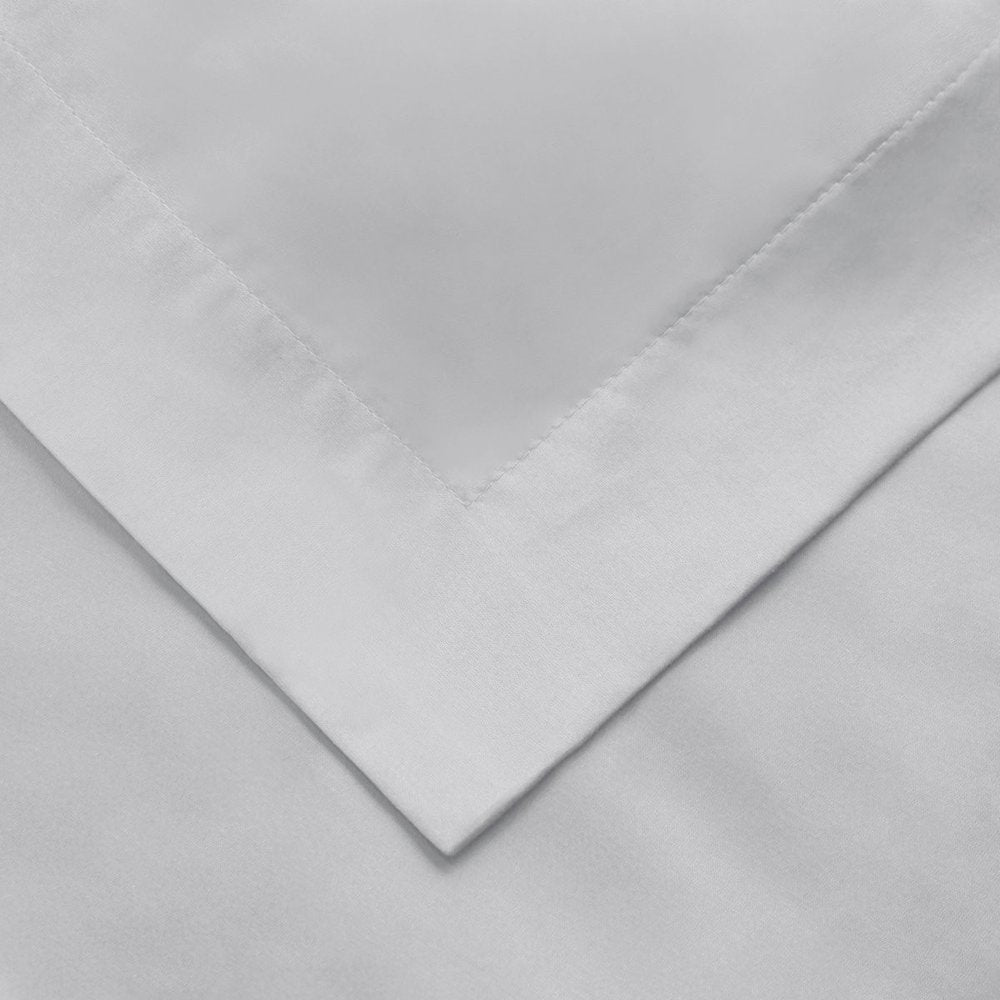 Platinum Queen Cotton Washable Duvet Cover Set With Two Shams