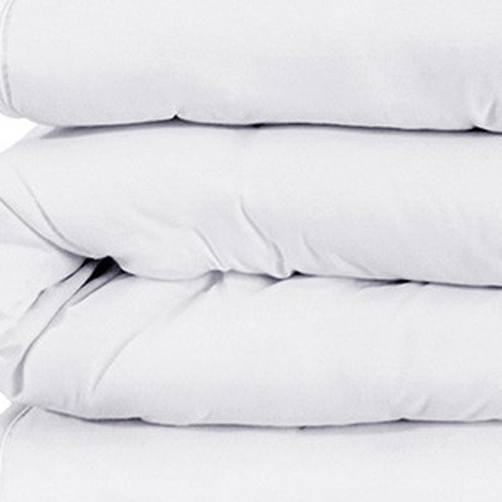 White Queen Cotton Blend 1200 Thread Count Washable Duvet Cover Set