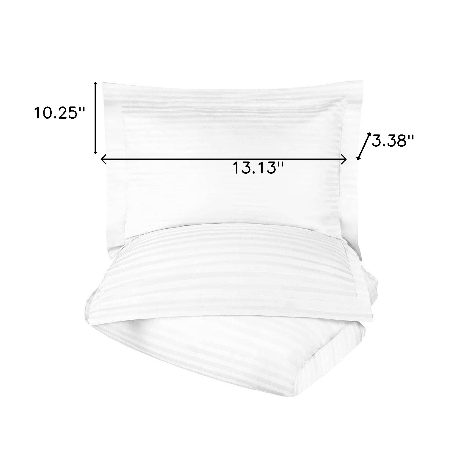 White Queen Cotton Blend 400 Thread Count Washable Duvet Cover Set