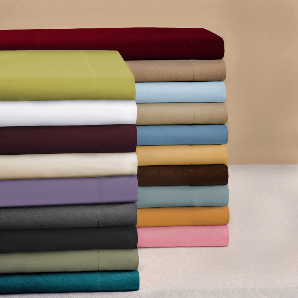 Burgundy King Cotton Washable Duvet Cover Set