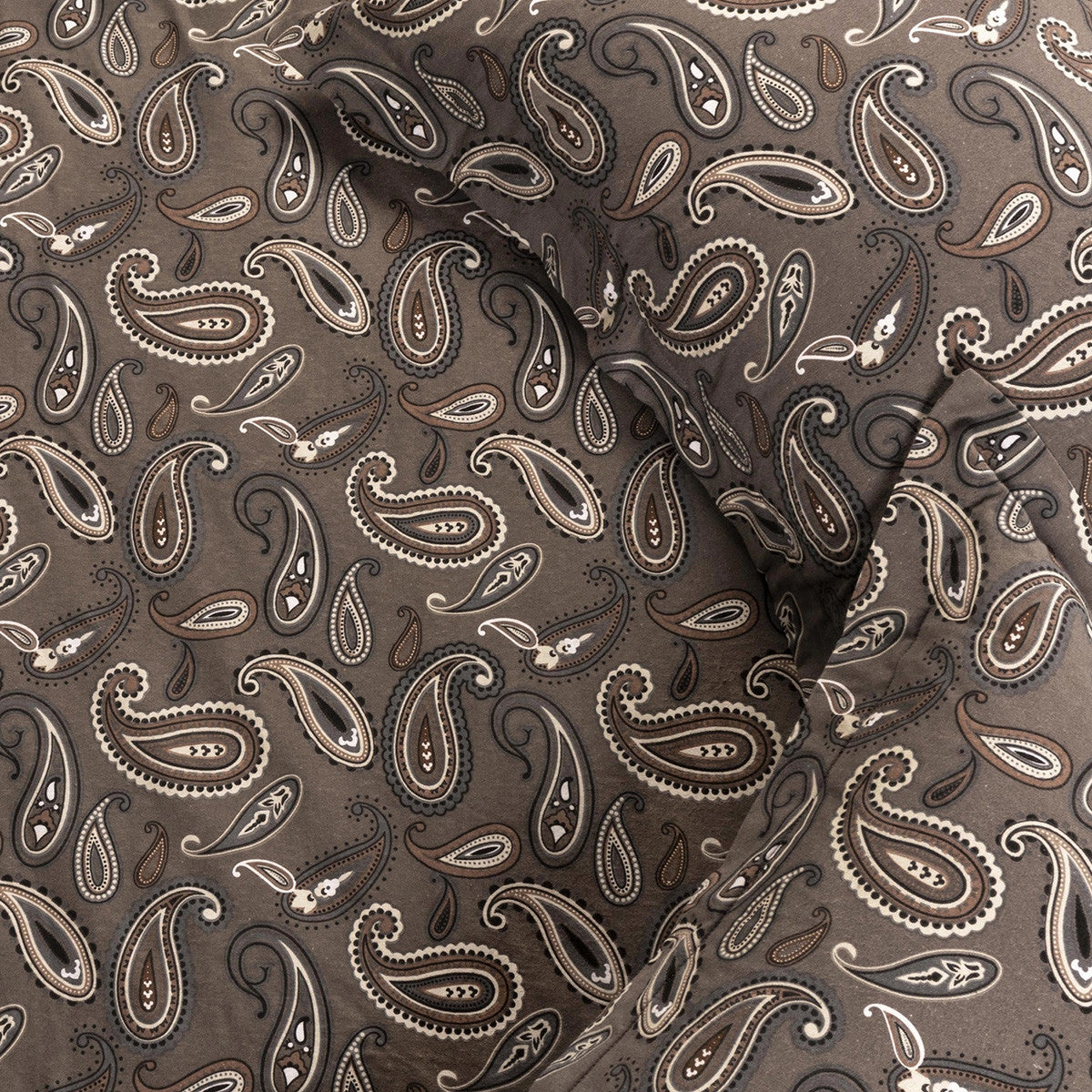 Charcoal Queen Cotton Blend 0 Thread Count Washable Duvet Cover Set