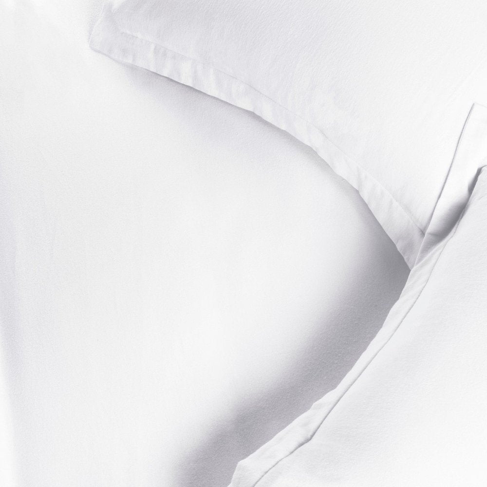 White King Flannel Washable Duvet Cover Set