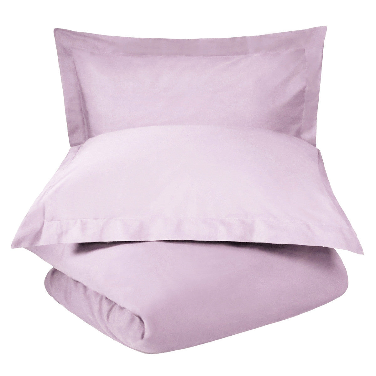 Lilac Queen 100% Cotton 300 Thread Count Washable Duvet Cover Set