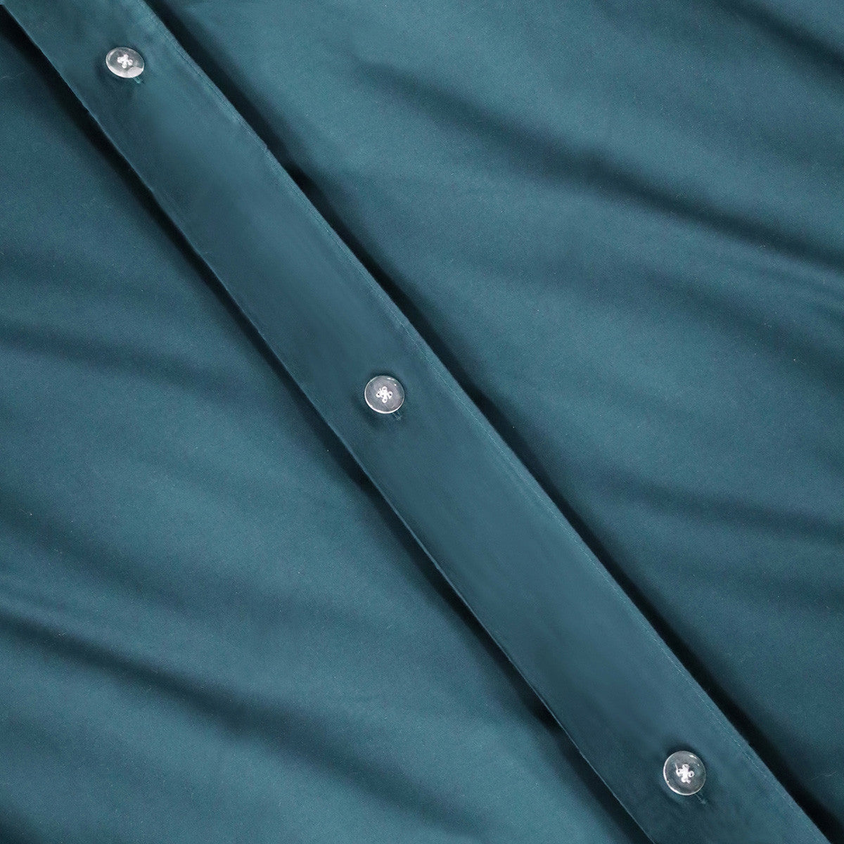 Navy Blue Twin 100% Cotton 300 Thread Count Washable Duvet Cover Set