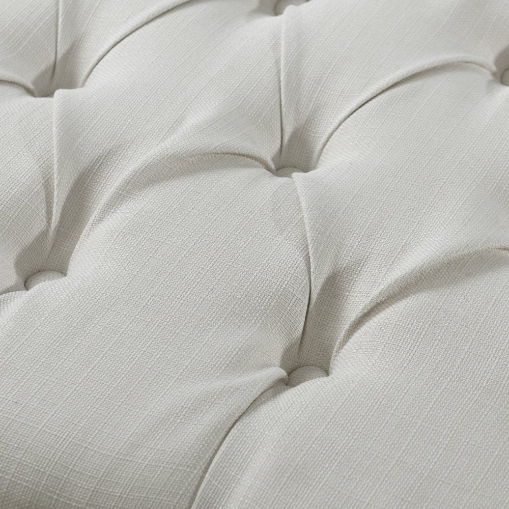 50" Espresso Upholstered PU Leather Bench with Flip top