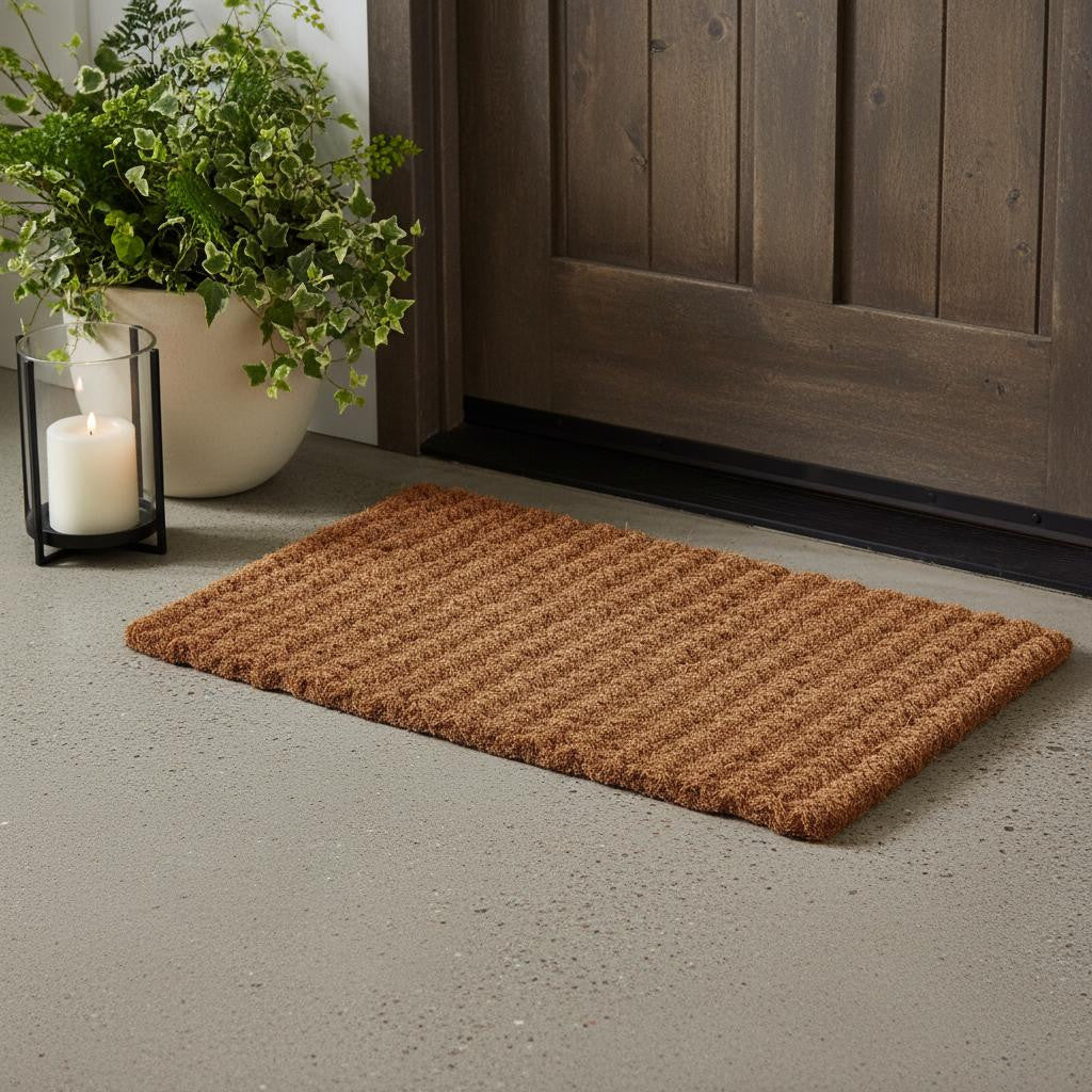 24" X 36" Brown Coir Weave Outdoor Door Mat