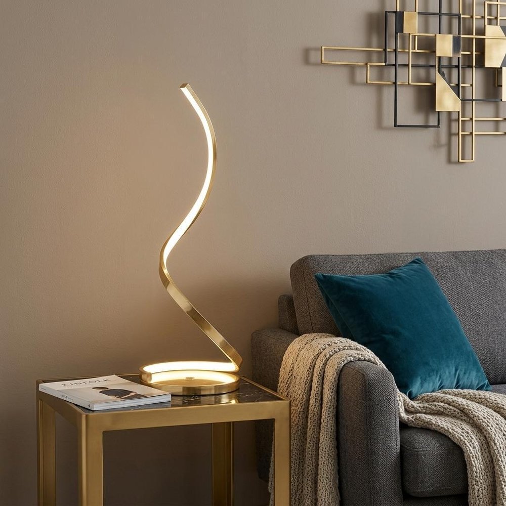 31" Gold Novelty Desk Lamp