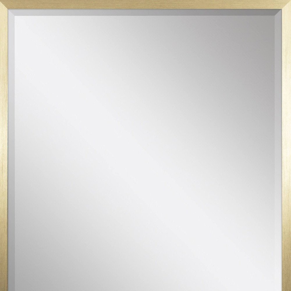 32" Gold Accent Mirror