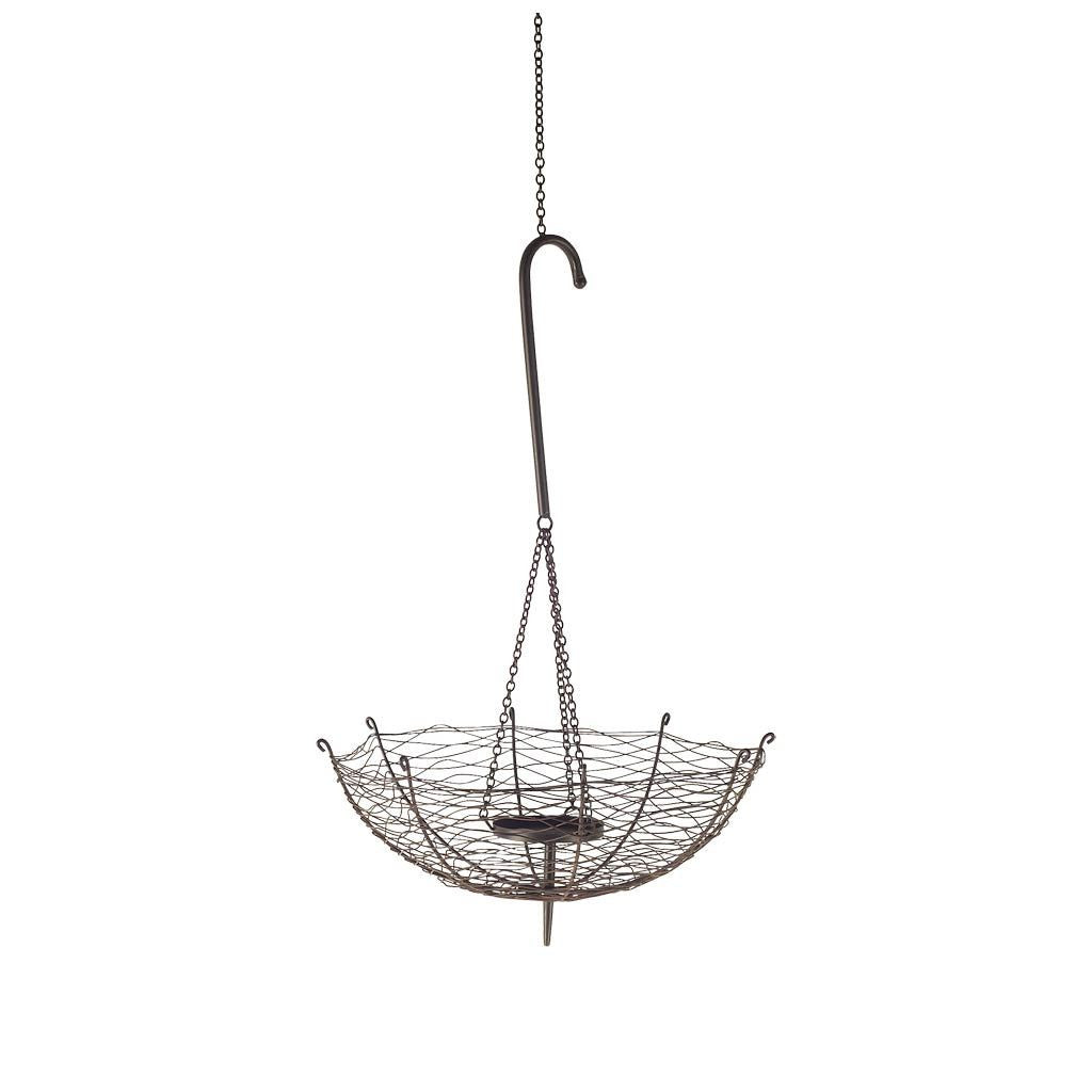 39" Black Woven Metal Lantern Candle Holder