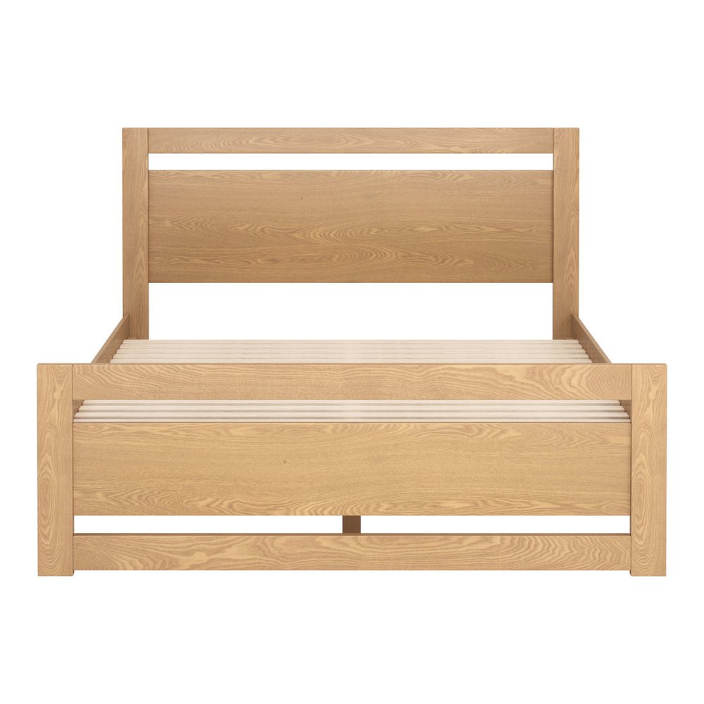 Natural Wood Queen Bed Frame
