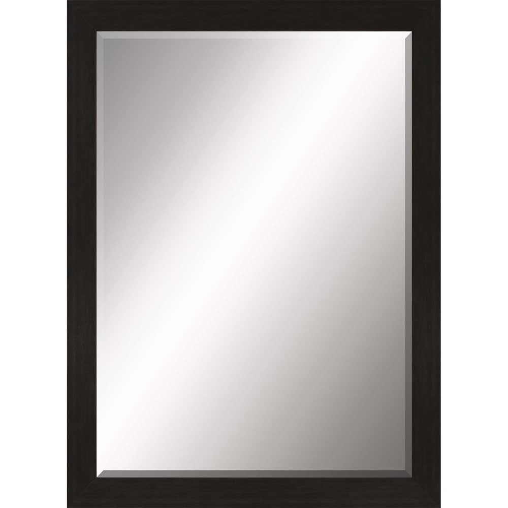 41" Dark Brown Accent Mirror