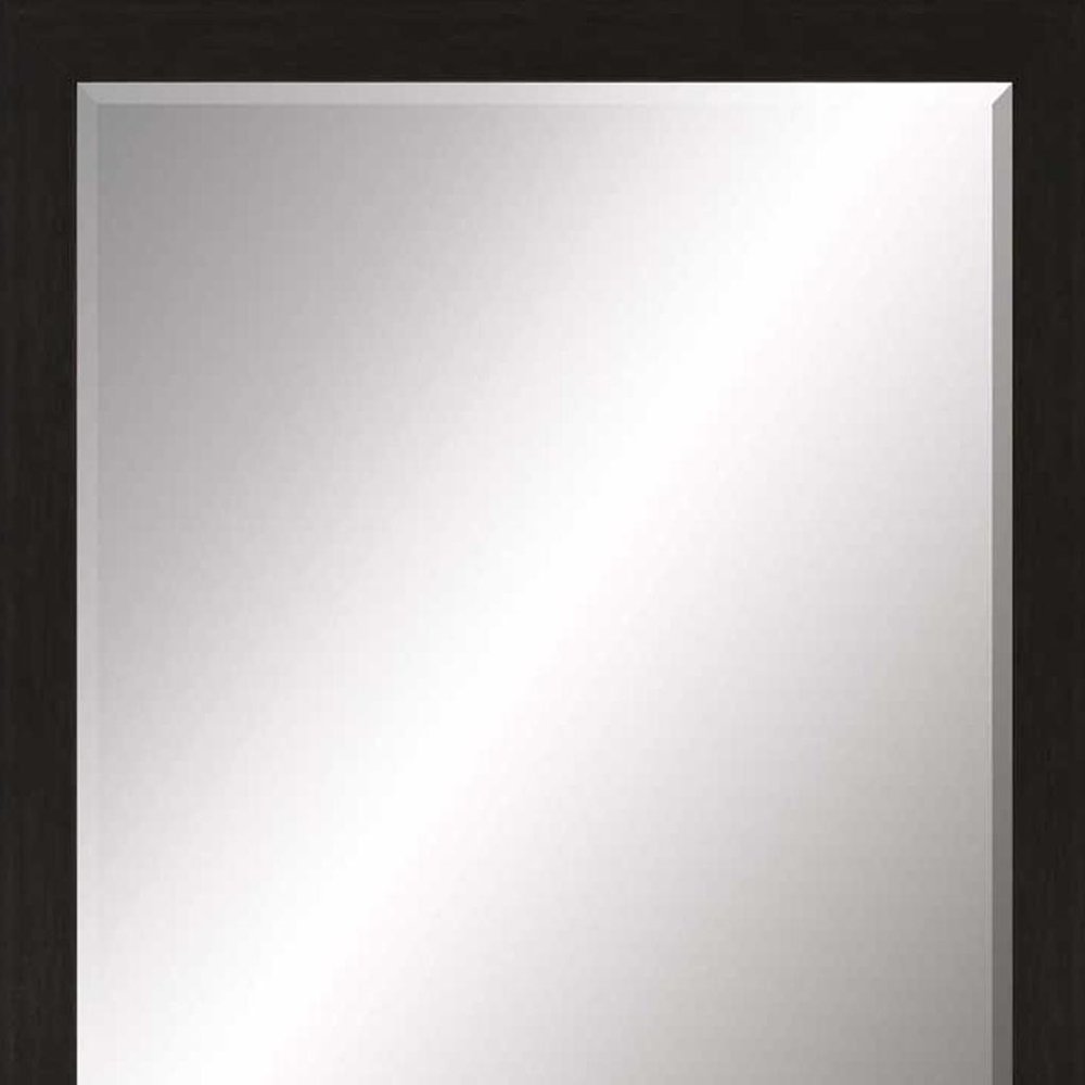 41" Dark Brown Accent Mirror