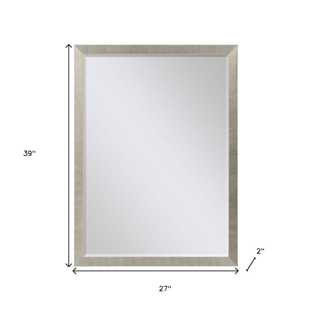 39" Gold Accent Mirror