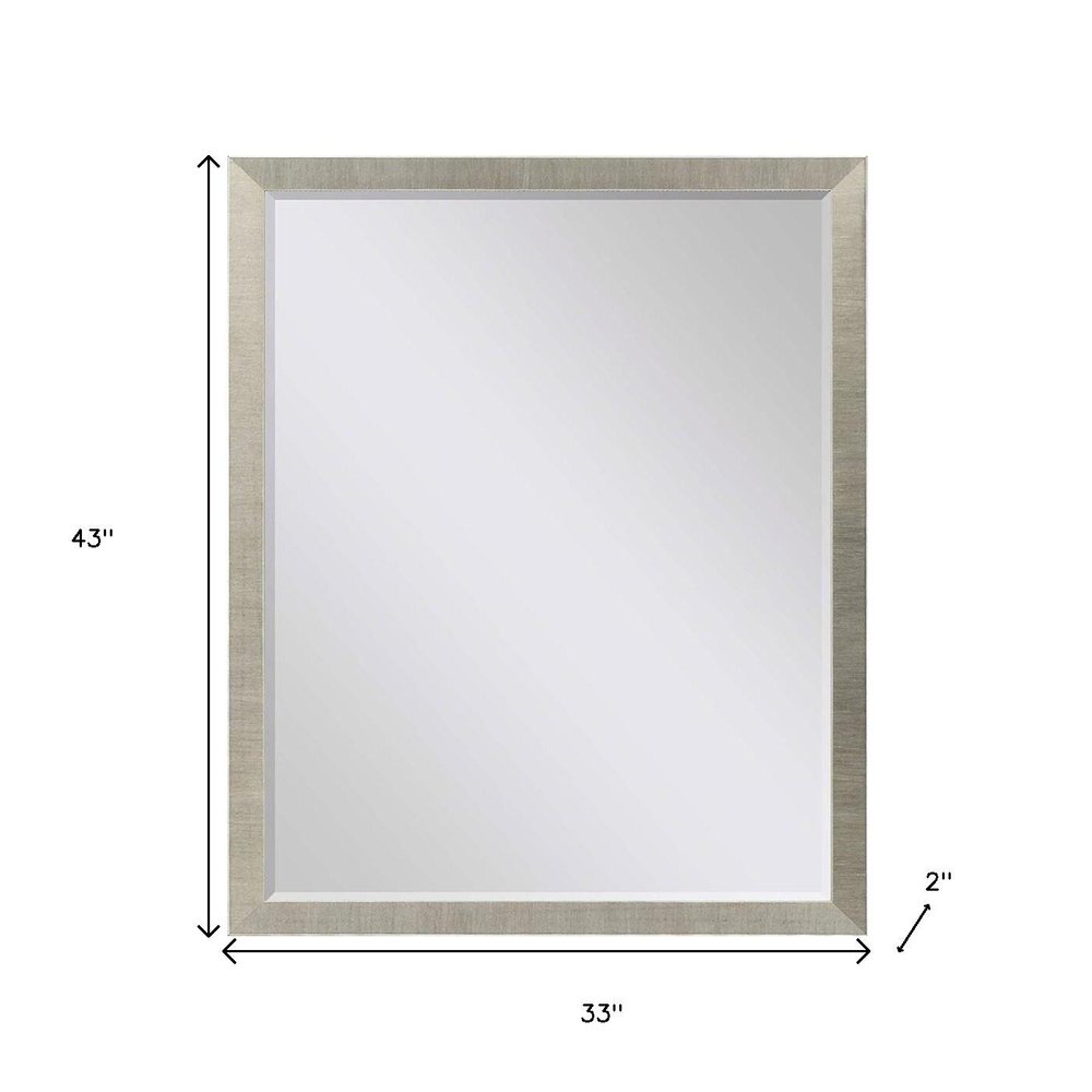 43" Gold Accent Mirror