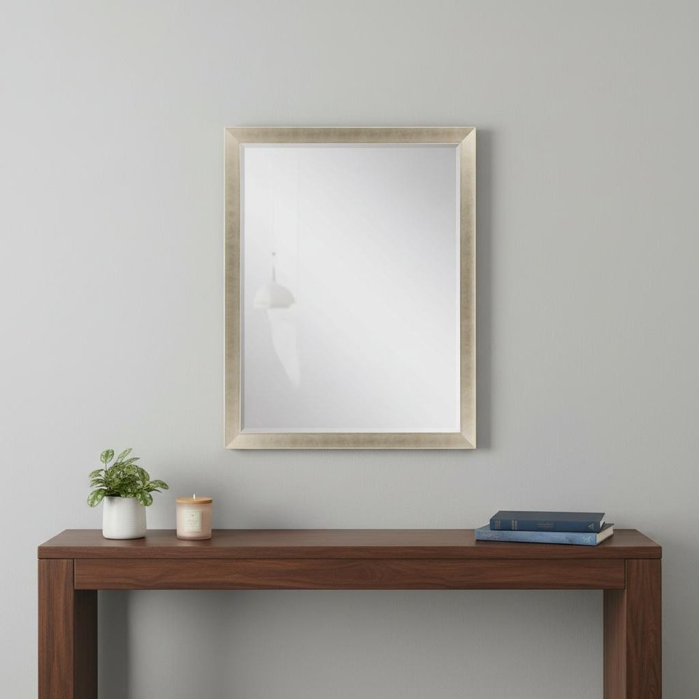 45" Gold Accent Mirror