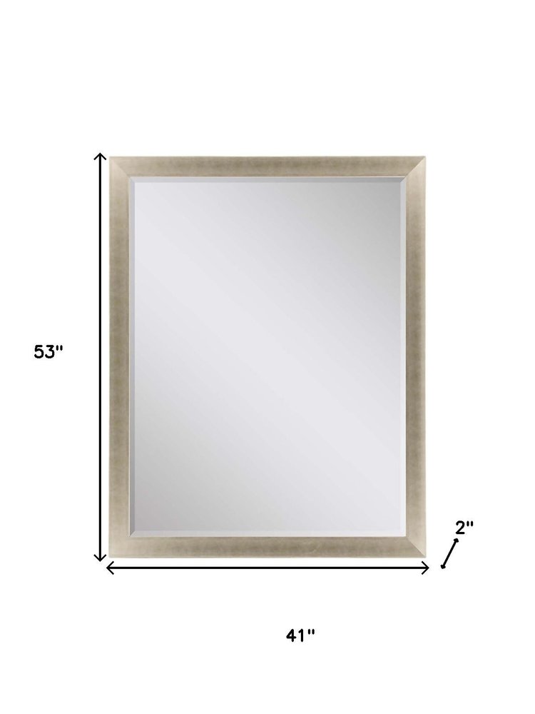 53" Gold Accent Mirror
