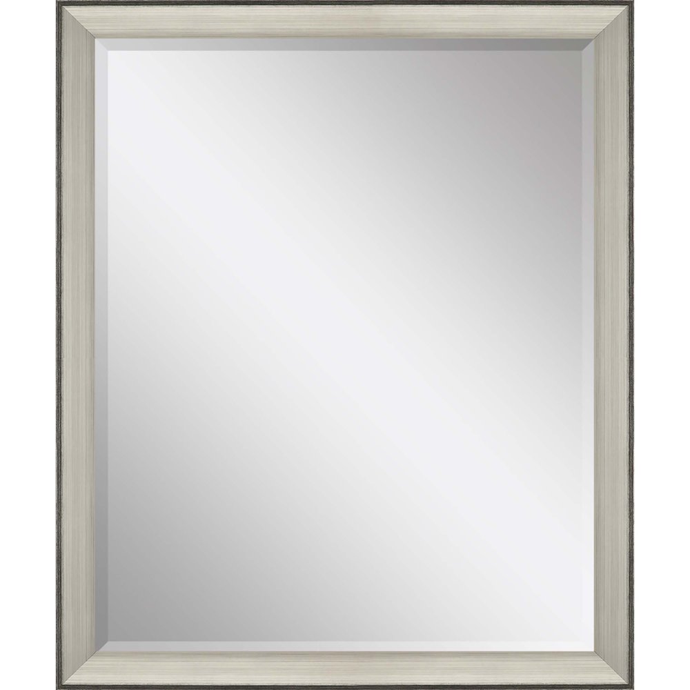 32" Silver Framed Accent Mirror