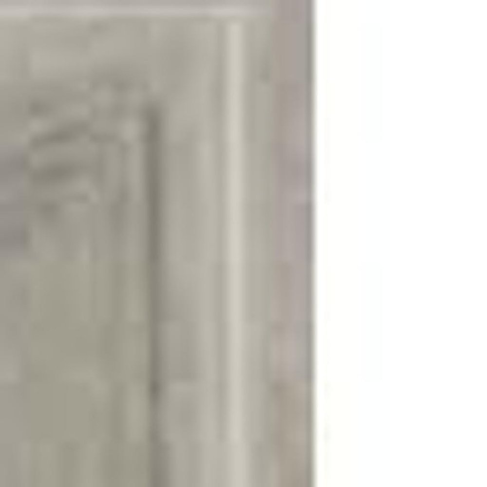 41" Silver Solid Wood Framed Accent Mirror