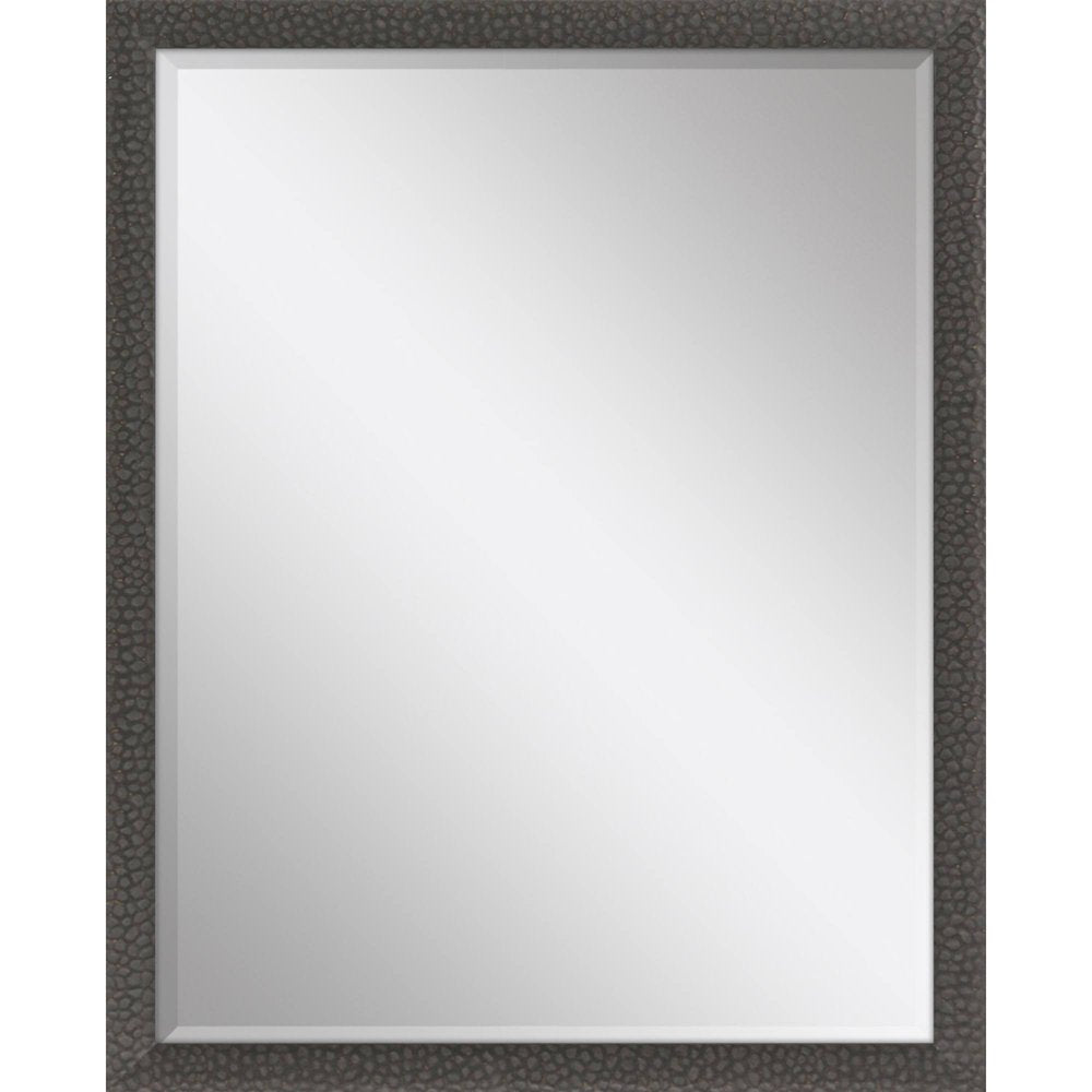 51" Dark Brown Solid Wood Framed Accent Mirror