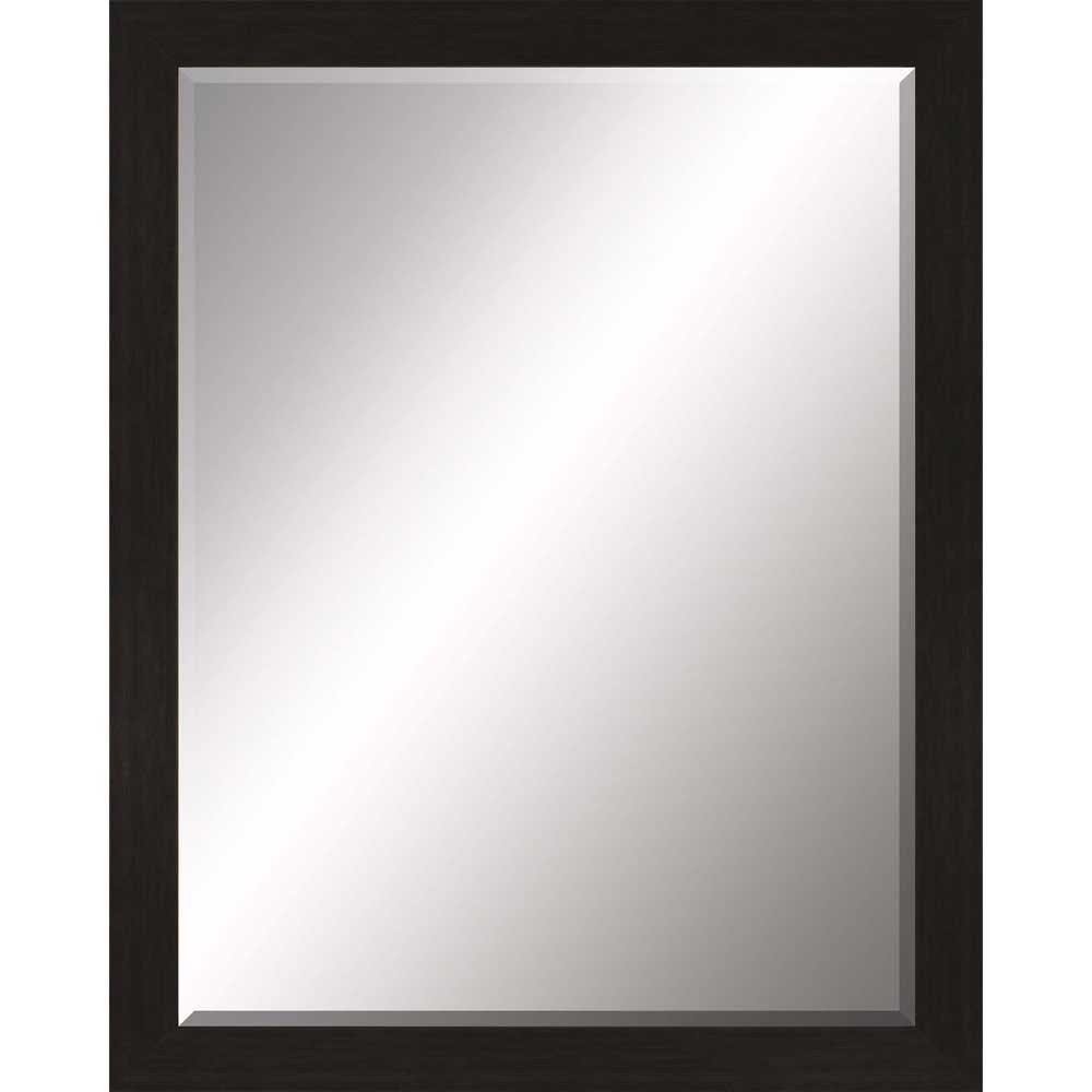 53" Dark Brown Accent Mirror