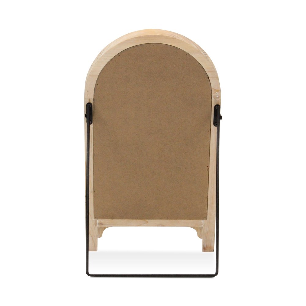 16" Natural Wood Tabletop Easel Chalk Board