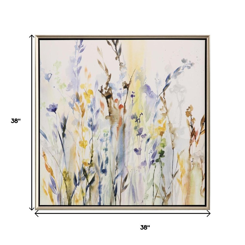 Window Art II Silver Floater Frame Wall Art