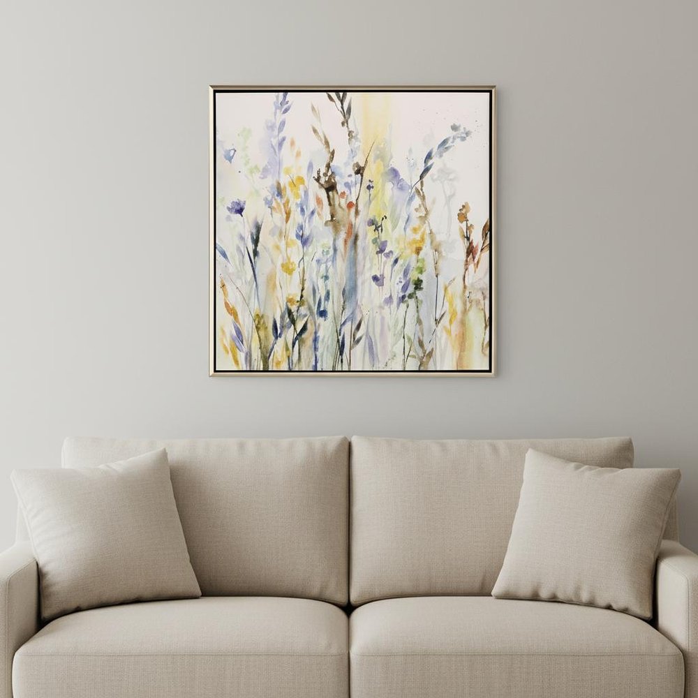 Window Art II Silver Floater Frame Wall Art