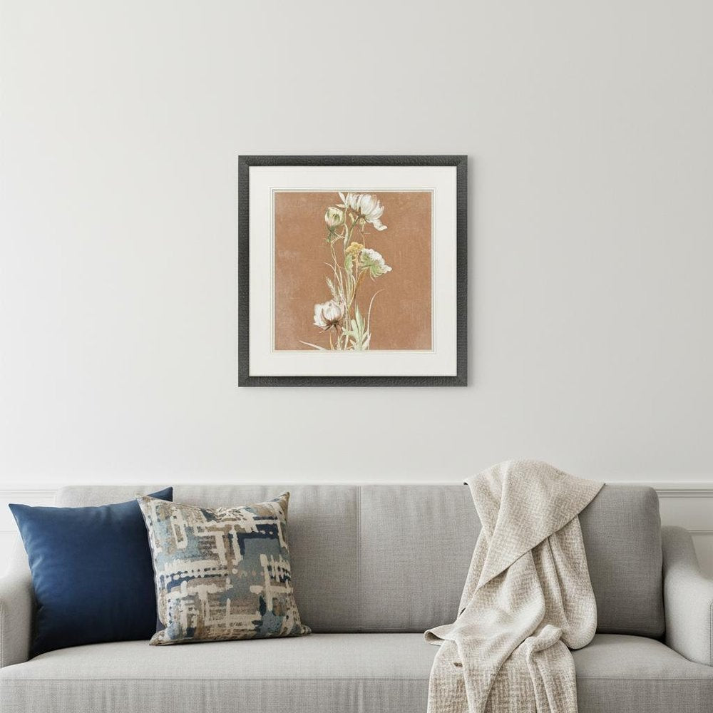 Wildflowers I Black Framed Wall Art