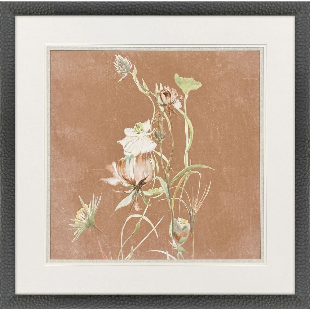 Wildflowers III Black Framed Wall Art