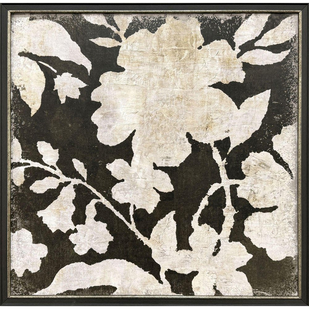Vintage Textile 2 Black Framed Wall Art