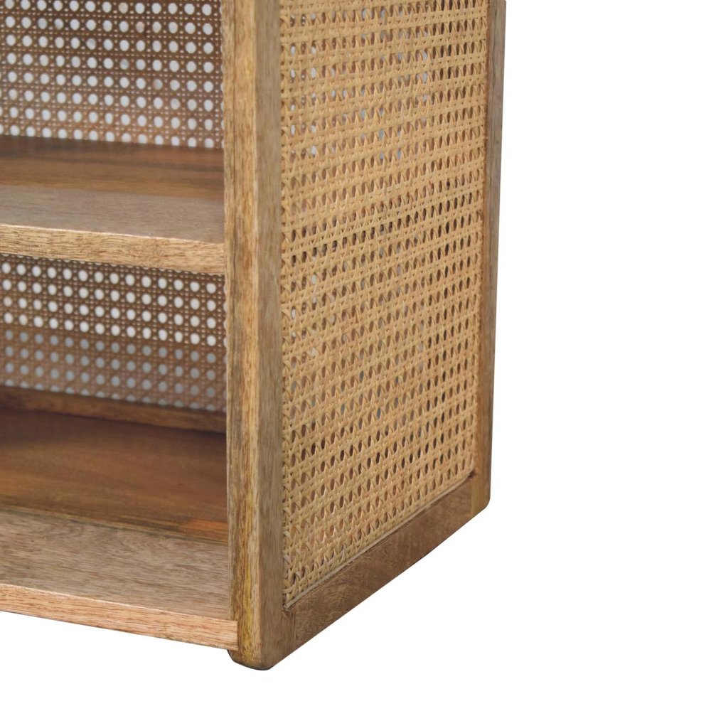 23" Oak Solid Wood One Drawer Nightstand