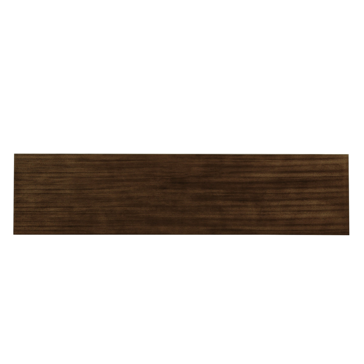 66" Brown Wood Carved Geometric Accent Cabinet With Four Doors