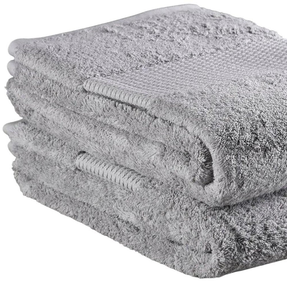 Light Gray Cotton 36" X 72" Quick Dry Terry Cloth Bath Sheet