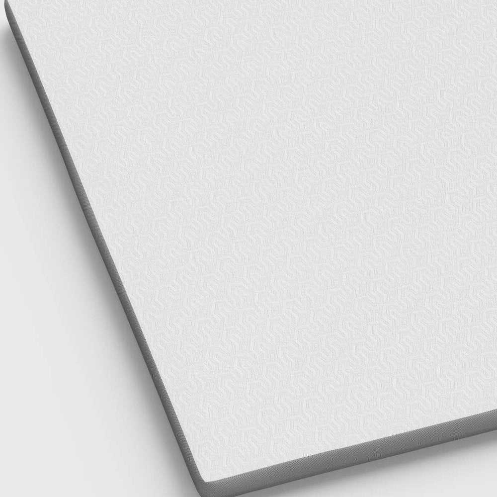 3" White Gel Memory Foam Twin Mattress Topper