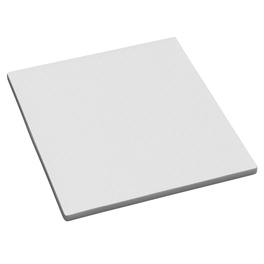 3" White Gel Memory Foam Twin Mattress Topper