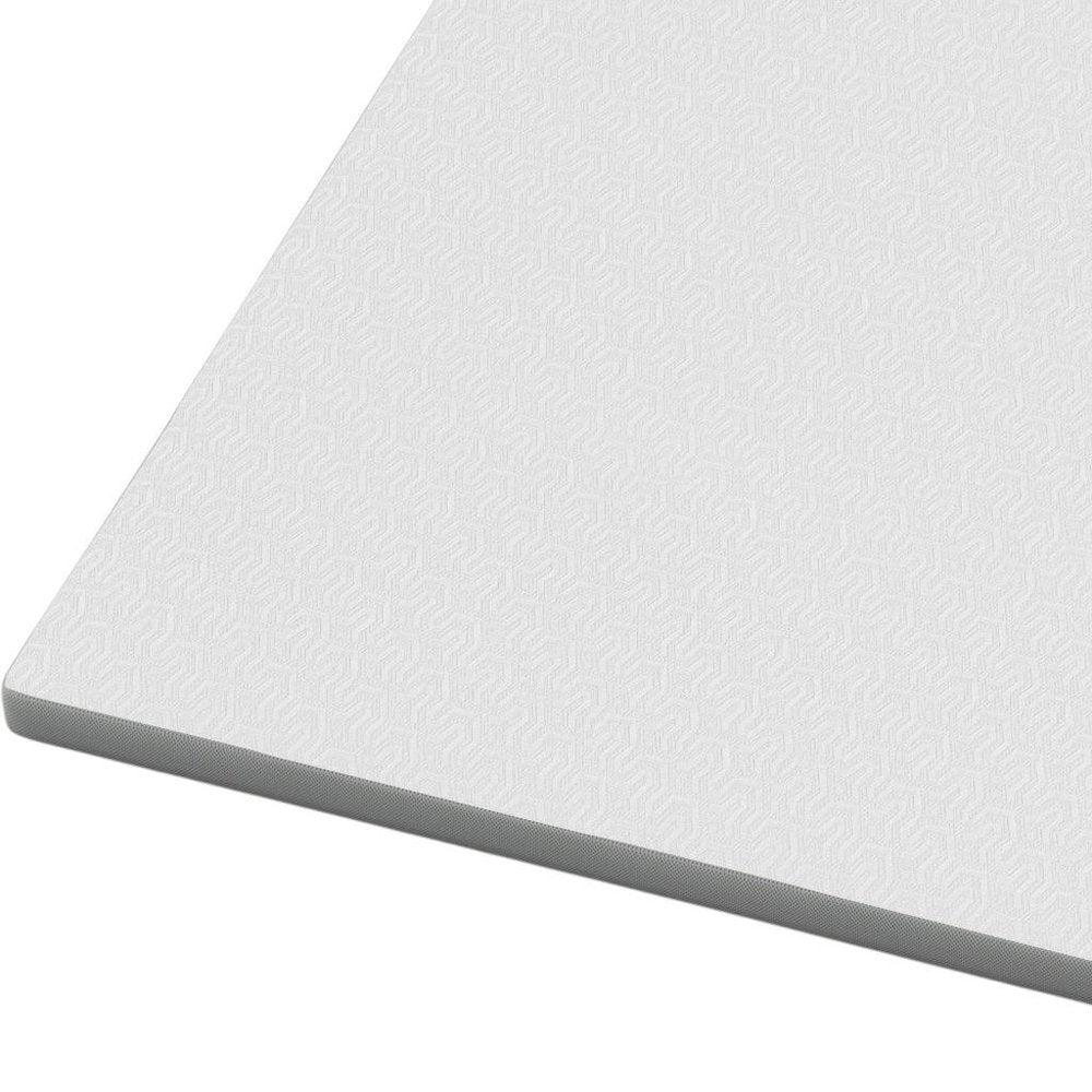 3" White Gel Memory Foam Twin Mattress Topper